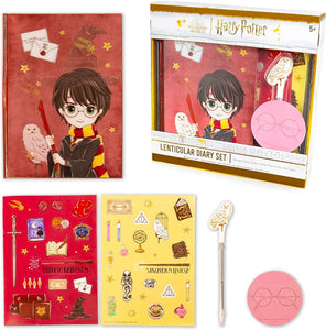 Harry Potter Lenticular Diary Set