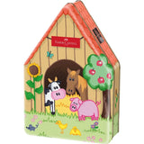 Faber Castell 18 Connector Felt Tip Pens Farmhouse Tin