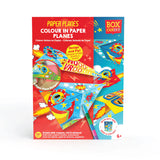 Paper Planes - 20 planes to colour and decorate Age 6