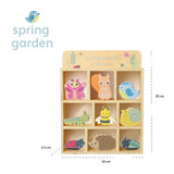 Spring Garden Creatures And Display Shelf