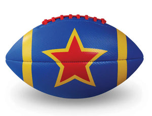 Crocodile Creek Rugby Ball Red Star