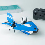 RED5 Remote Control Stunt Plane with Indoor and Outdoor Flight Modes