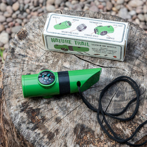 Children's whistle (7 in 1) - Nature Trail Torch, Compass