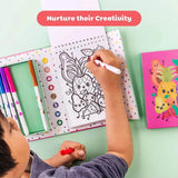 Tiger Tribe Fruity Cute Colouring Set Age 4-7