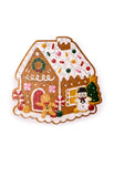 Christmas Gingerbread Baker Street Shaped 130pc Shaped Jigsaw Puzzle