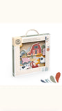 Speedy Monkey Jumbo Farm Wooden Chunky Puzzle Age 1-3