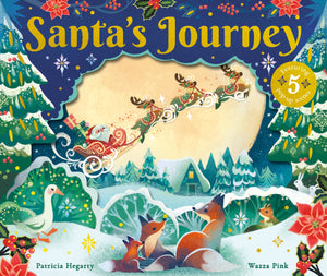 Santas Journey Hard Back Pop Out Book