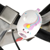 Legami Front Bicycle Light With Bell Unicorn
