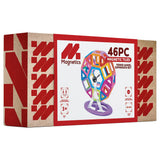 Magnetics 46pc Ferris Wheel Magnetic Tile Building Expansion Set Toy Age 3+