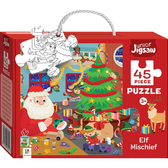 Elf Mischief 45 Piece Puzzle Age 4-6