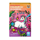 Tiger Tribe Colour By Numbers Unicorn Dreaming  Age 4-7