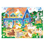 Crocodile Creek Puzzle Bunny House Age 5+ 50 Pieces