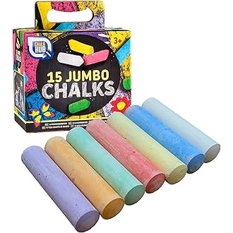 Jumbo Chalks 15 Pack