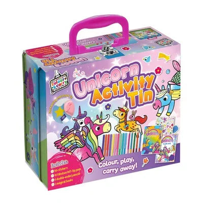 Unicorn Activity Tin