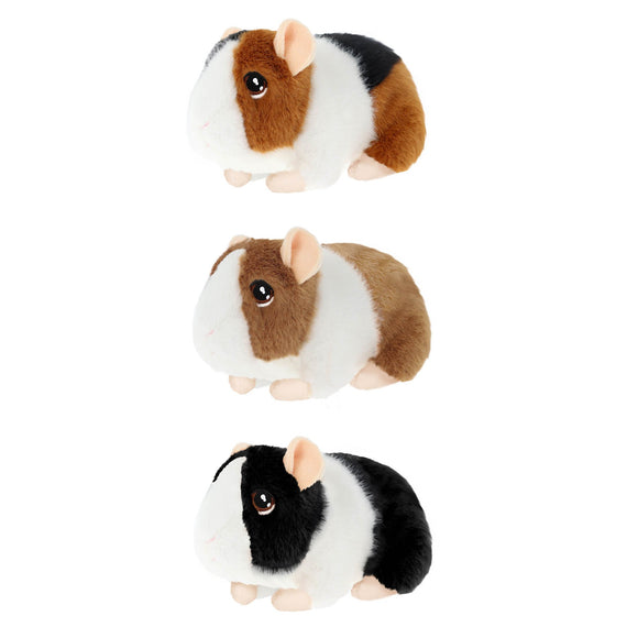 15CM KEELECO GUINEA PIGS WITH SOUND 3 ASSTD