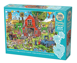 Cobble Hill Family 350 Pieces Farmyard Folly