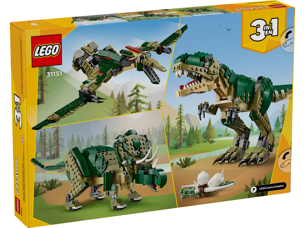Lego Jurassic Lego Creator In Mighty Dinosaurs LEGO® Creator Rex