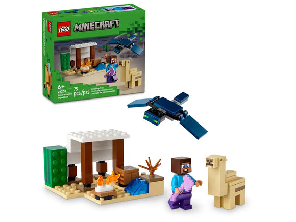 Lego 21251 Minecraft Steve’s Desert Expedition Age 6+