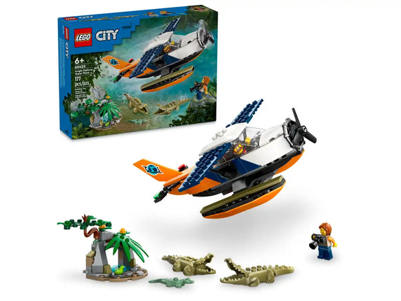 Lego City 60425 Jungle Explorer Water Plane Age 6