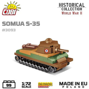 Cobi 3093 Historical Collection World War Somua S-35