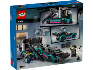 Lego City Race Car and Car Carrier Truck  60406 Age 6+
