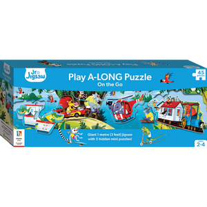 Jr Jigsaw Play A Long Puzzle On The Go Age 2-4