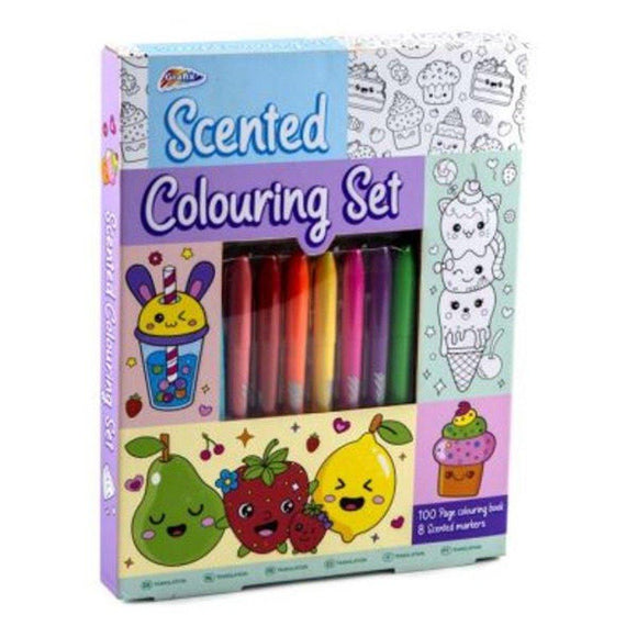 Scented Colouring Set