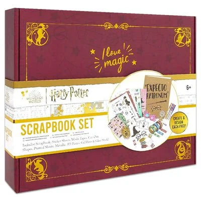 Wizarding World Harry Potter Scrapbook Set With Craft Accessories