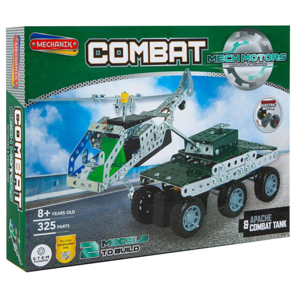 Metal Tech Motorized Combat Apache And Tank Age 8+
