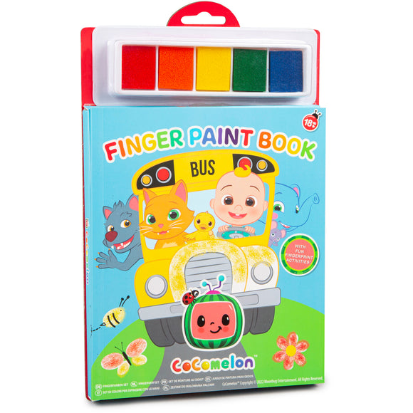 Cocomelon Finger Painting Book Age 18 Months