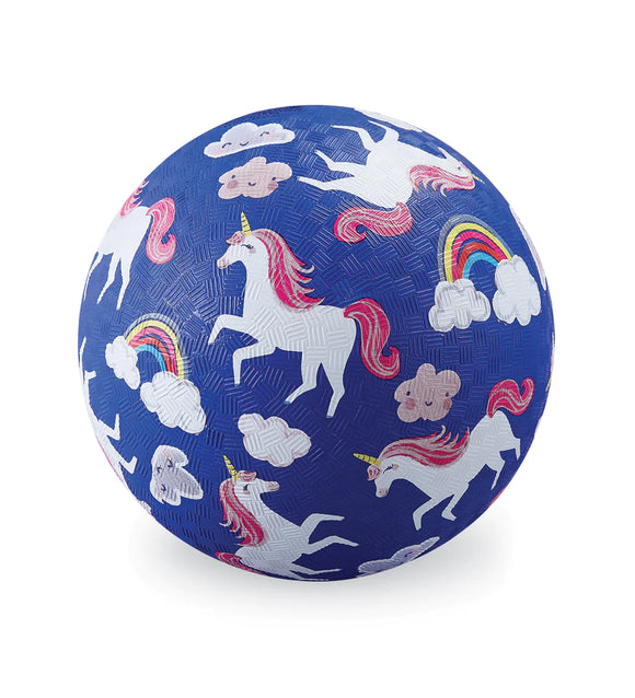 Crocodile Creek Playball 7 inches 18cm Unicorns Ball