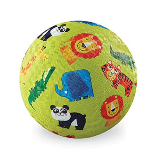 Crocodile Creek Playball 7 inches 18cm Jungle ball