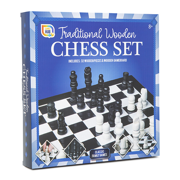 Wooden Chess Set – Toy-Box@hants