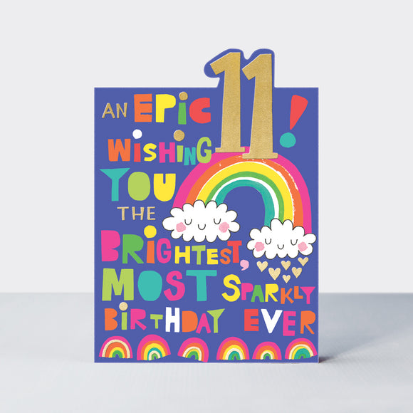 Epic Age 11 Birthday Card