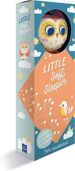 Owl Little Soft Sleeper Soft Book And Comforter Age Newborns