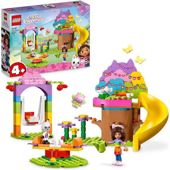 LEGO Gabby's Dollhouse Kitty Fairy's Garden Party Toy 10787 Age 4+