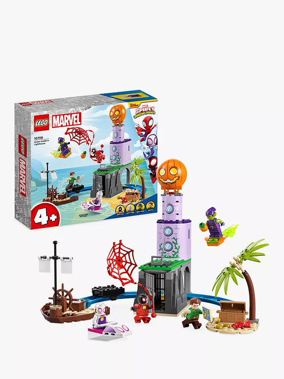 LEGO Marvel Spider-Man 10790 Team Spidey at Green Goblin's Lighthouse Age 4+