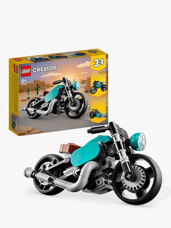 LEGO Creator 3-in-1 31135 Vintage Motorcycle Age 8+
