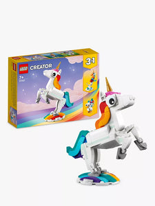 LEGO Creator 3-in-1 31140 Magical Unicorn Age 7+