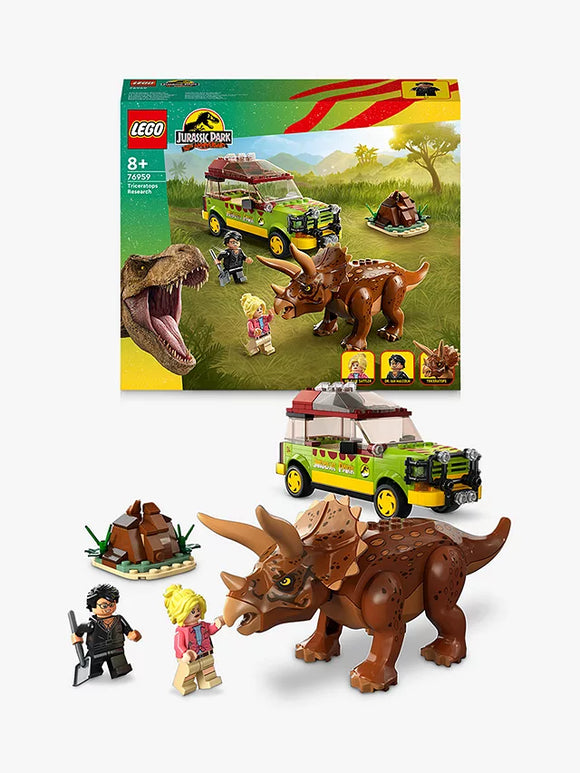 LEGO Jurassic World 76959 Triceratops Research Age 8+