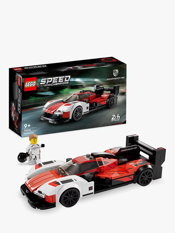 LEGO Speed Champions 76916 Porsche 963 Age 9+