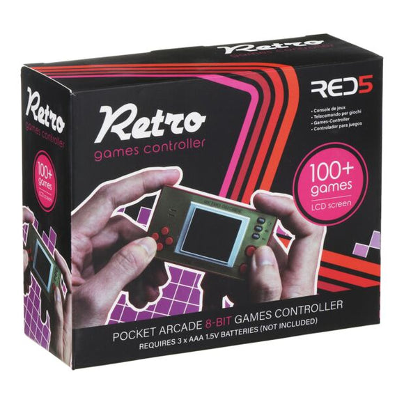 Retro Games Controller With Colour Screen 100+ Games Age 6 To Adult