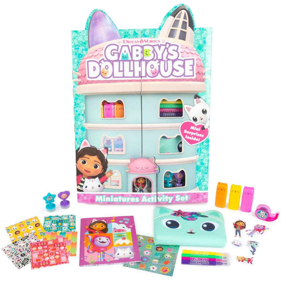 Gabbys Dollshouse miniatures Activity Set Age 3+