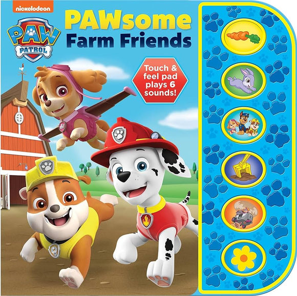 Paw Patrol Pawsome Farm Friends Sound Book
