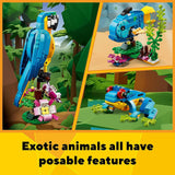 Lego 31136 Creator Exotic Parrot 3 In 1 Age 7+