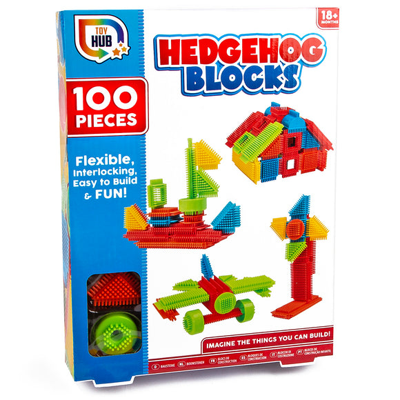 Hedgehog Blocks 100 Pieces Age From 18 Months Like Stickle Bricks
