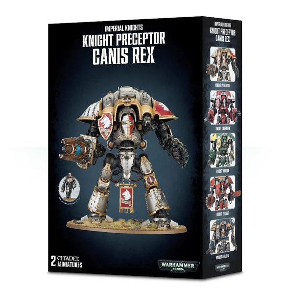 Warhammer 40,000 Imperial Knights Knight Preceptor Canis Rex
