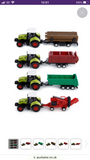 Farm Tractor And Trailor Age 3+  25cm