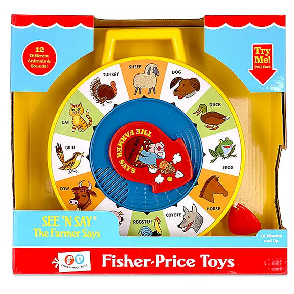 Fisher-Price Classics - See 'n Say Farmer Says Age From 18 Months