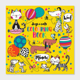 Dogs And Cats Colouring Book